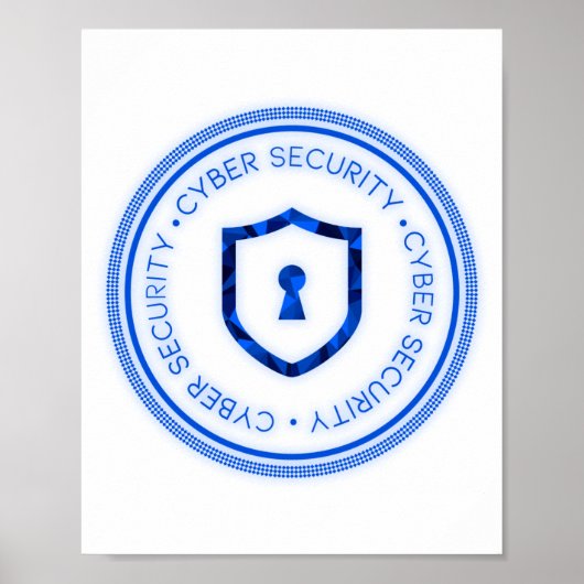 CYBER BADGE BADGE SEAL POSTER (Voorkant)