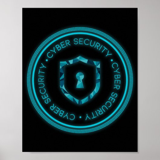 CYBER BADGE BADGE SEAL POSTER (Voorkant)