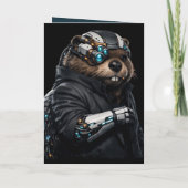 Cyber Bever Kaart (Achterkant)