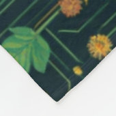 Cyber Bloom Fleece Deken (Hoek)