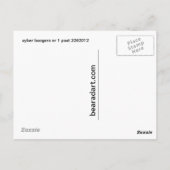 Cyber boogers nr 1. post 3262012 briefkaart (Achterkant)