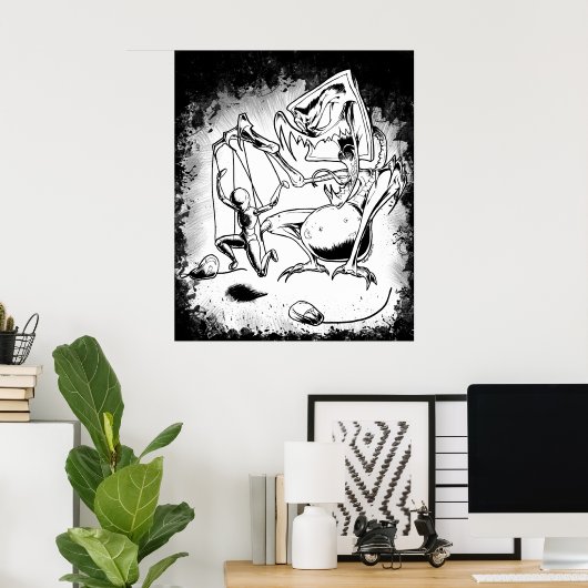 Cyber-Bully Poster (Thuiskantoor)