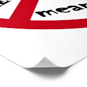 Cyber Bullying Poster stoppen (Hoek)