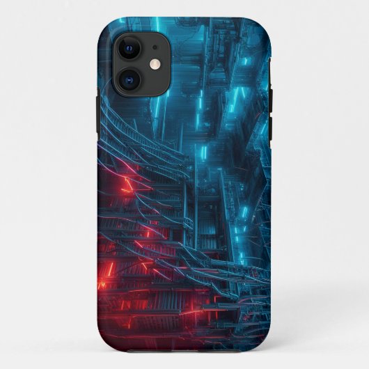 Cyber Case-Mate iPhone Case (Achterkant)