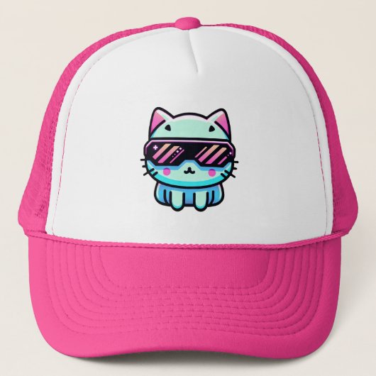 Cyber Cat Trucker Pet (Voorkant)