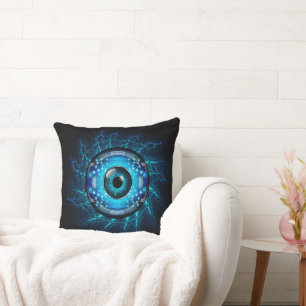 Cyber Circuit Eye Kussen