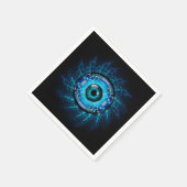 Cyber Circuit Eye Servet (Hoek)