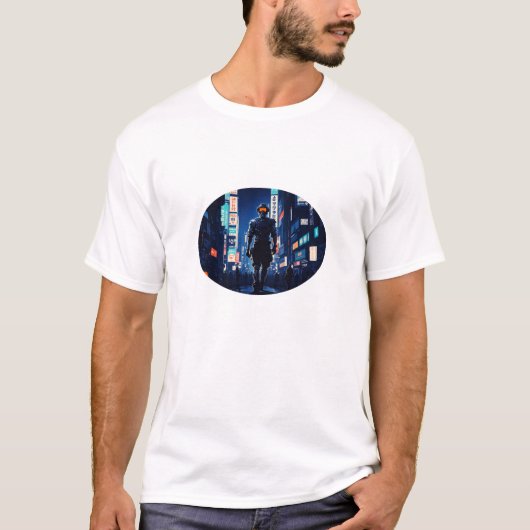 Cyber City Boy T-shirt (Voorkant)