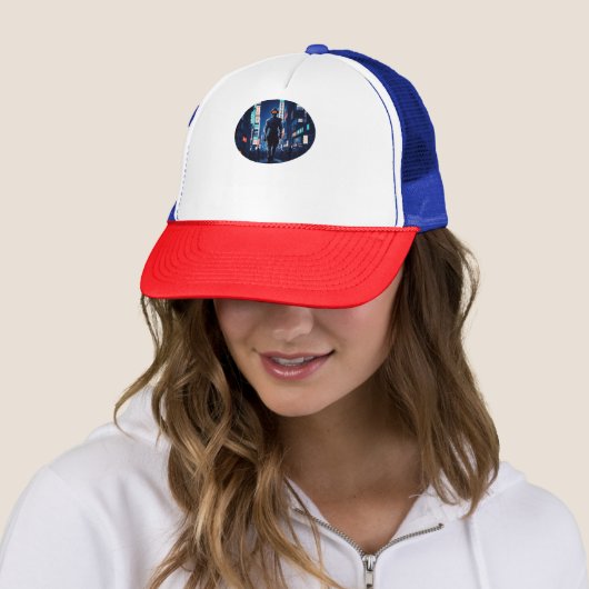 Cyber City Boy Trucker Pet (In situ)