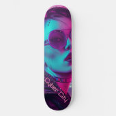 Cyber City Persoonlijk Skateboard (Voorkant)