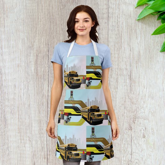 Cyber City Schoolbus Schort