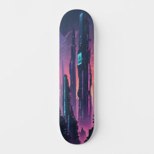 Cyber City Vibes Edition 1 Persoonlijk Skateboard