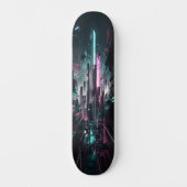 Cyber City Vibes Edition 2 Persoonlijk Skateboard (Voorkant)