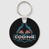 Cyber Coding Guru: Tech Cadeaus Sleutelhanger (Achterkant)