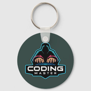 Cyber Coding Guru: Technische Geschenken Sleutelhanger