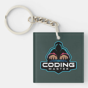 Cyber Coding Guru: Technische Geschenken Sleutelhanger