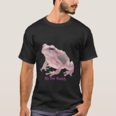 Cyber Crystal Frog Surreal Techno Nature Fusion T-shirt (Voorkant)