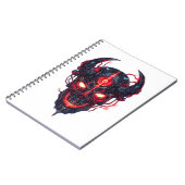 Cyber Demon Skull Lord Notitieboek (Linkerzijde)