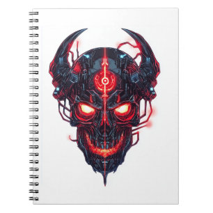 Cyber Demon Skull Lord Notitieboek