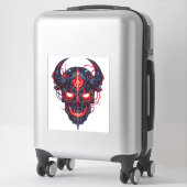 Cyber Demon Skull Lord Sticker (Koffer)
