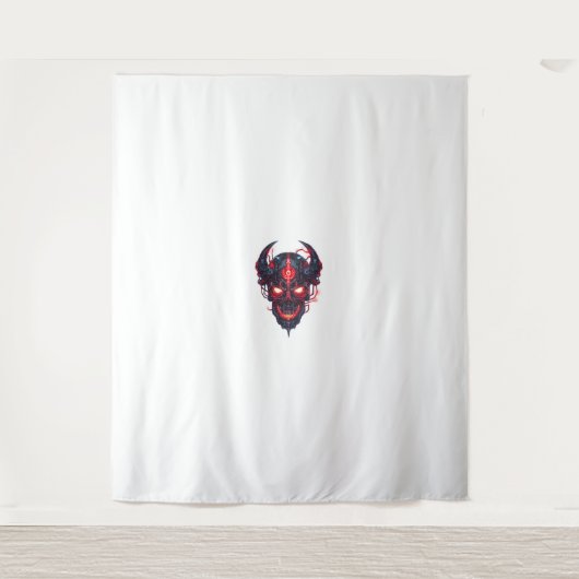 Cyber Demon Skull Lord Wandkleed (Voorkant)