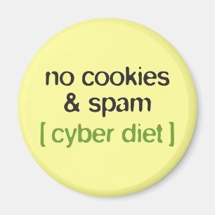 Cyber Diet - Geen koekjes & spam Magneet