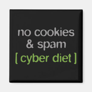 Cyber Diet - Geen koekjes & spam Magneet