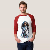 Cyber Diva: De toekomst is Vrouw T-shirt (Voorkant volledig)