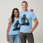 Cyber DJ – Meester van de Soundwave T-shirt (Unisex)