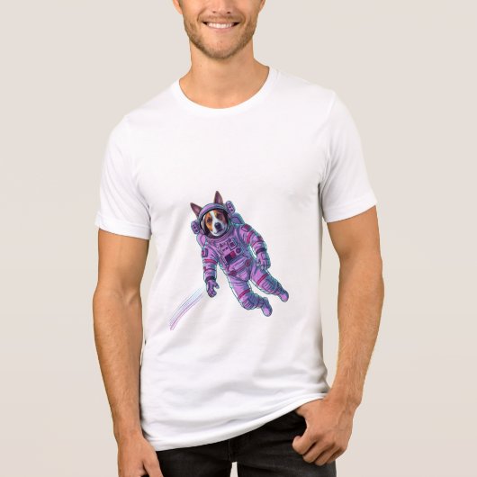 Cyber Dog Astronaut T-shirt (Voorkant)