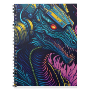 Cyber Dragon-Notitieboek Notitieboek