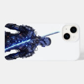 Cyber Dragon Samurai – Toekomstige Krijgerskunst v Case-Mate iPhone Case (Achterkant (horizontaal))