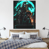 Cyber Dragon Vader Legacy Canvas Afdruk (Insitu (Slaapkamer))