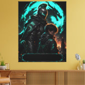 Cyber Dragon Vader Legacy Canvas Afdruk (Insitu (Woonkamer))