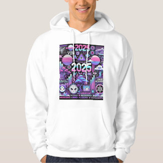 Cyber Dream 2025 - Futuristische esthetische hoodi Hoodie