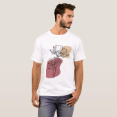 Cyber Droomlandschap T-shirt (Voorkant volledig)