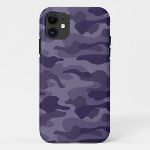 Cyber Druif Eenkleurige Camo Case-Mate iPhone Case