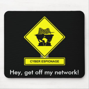 Cyber Espionage Mousepad Muismat