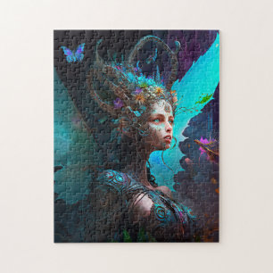 Cyber Fairy Fantasy Art Legpuzzel
