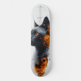 Cyber Feline Persoonlijk Skateboard