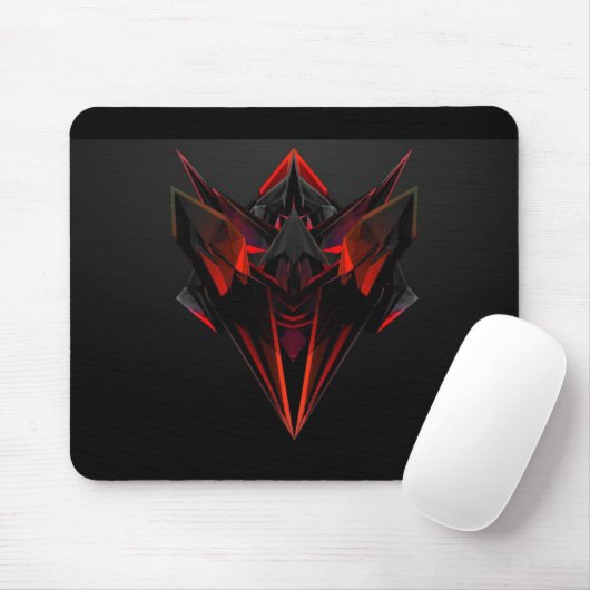 Cyber Force Gaming Mousepad (rood) Muismat (Met muis)