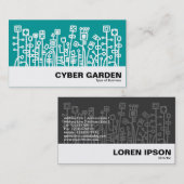 Cyber Garden 014 Visitekaartje (Voorkant / Achterkant)