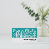 Cyber Garden 014 Visitekaartje (Staand voorkant)