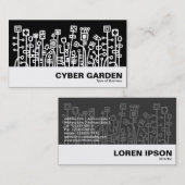 Cyber Garden 01 Visitekaartje (Voorkant / Achterkant)