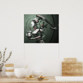 Cyber Geisha Poster (Keuken)