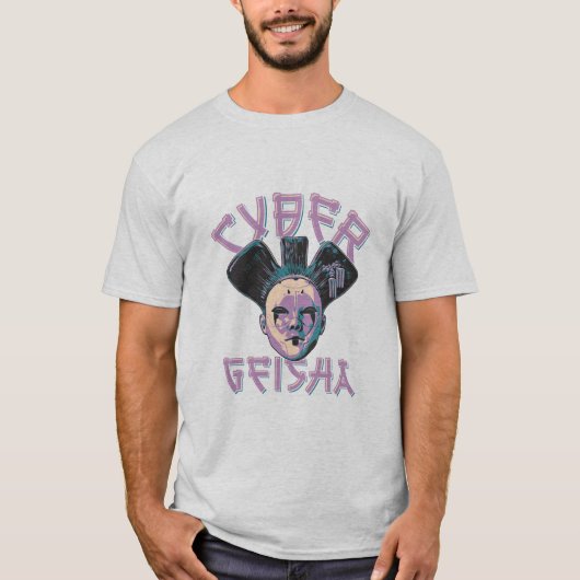 Cyber Geisha T-shirt (Voorkant)