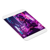 Cyber Girl Magneet (Rechterzijde)