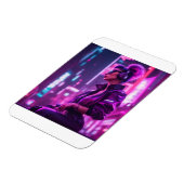 Cyber Girl Magneet (Linkerzijde)