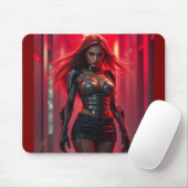 Cyber-Girl Muismat (Met muis)
