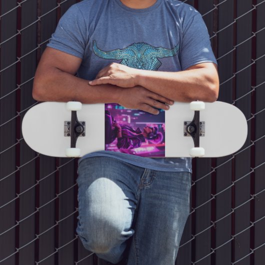 Cyber Girl Persoonlijk Skateboard (Buiten 3)